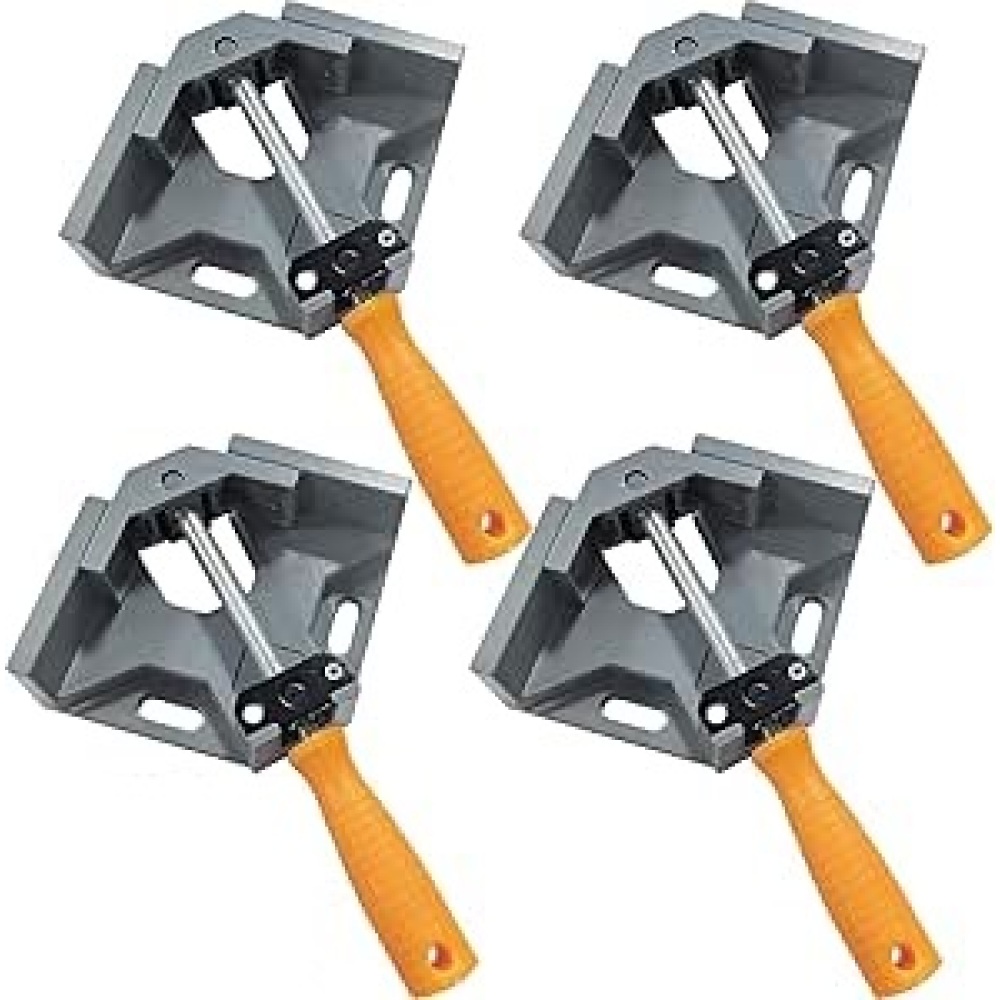 4er-pack Winkelverbinder 90°, Eckverbinder Aus Aluminiumlegierung, Mit Schwenkarm, Einhebelmischer, Winkelklemme Für Die Holzbearbeitung