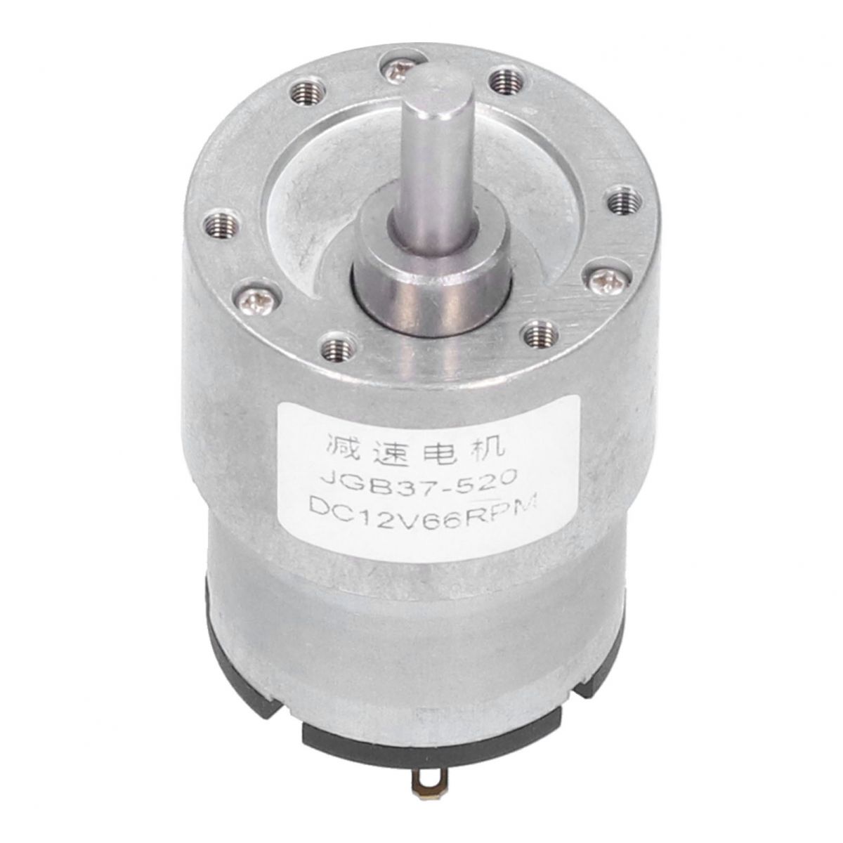 Selbsthemmender Schneckengetriebemotor, Drehzahlreduzierung, Kupfer-elektrokomponenten Jgb37520, 12 V Dc, 66 U/min
