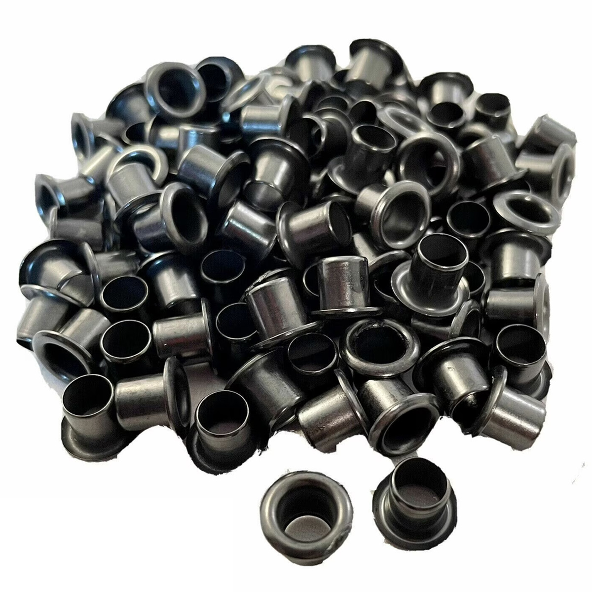 20/60/100 Stück 8-8 1/4" Schwarze Nieten Ösen Kydex-koffer Hardware Usa - 20/60/100 Stück 8-8 1/4" Schwarze Nieten Ösen Kydex-koffer Hardware Usa