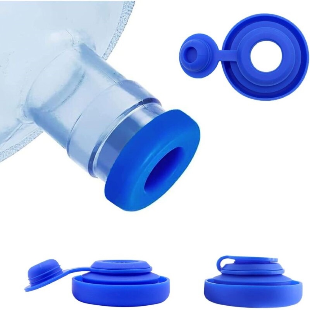 Set Mit 3 Ersatz-silikonverschlüssen Für Wasserflaschen, Passend Für Öffnungen Von 5 Bis 6 Cm, Auslaufsicher Und Wiederverwendbar