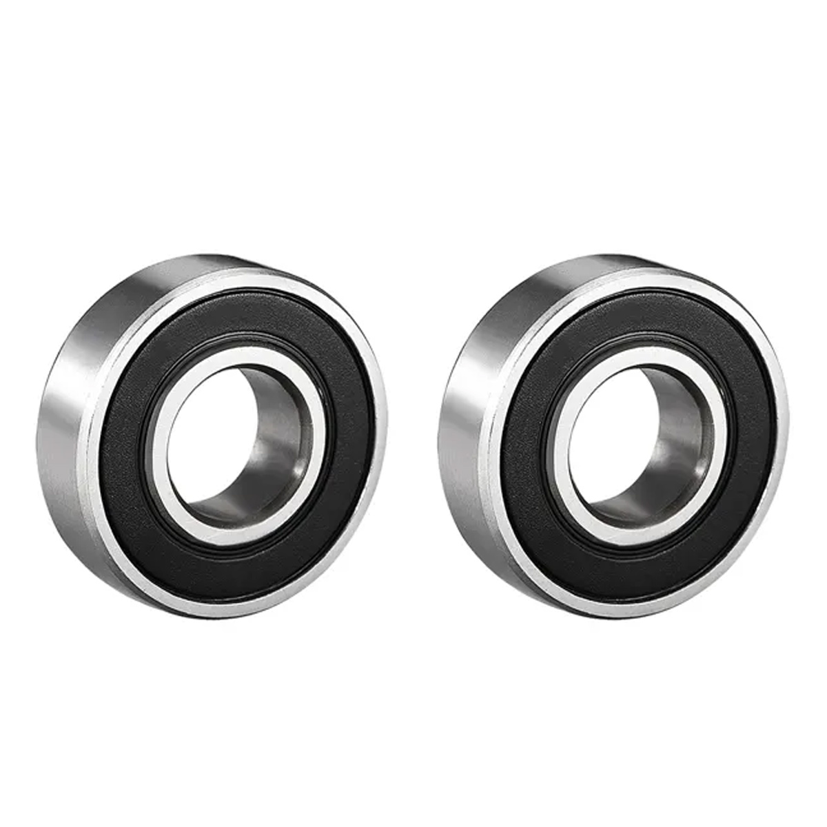 Rillenkugellager 6001-2rs 12 X 28 X 8 Mm, Doppelt Abgedichtet, Aus Hochkohlenstoffhaltigem Stahl, Z1, 2 Stück