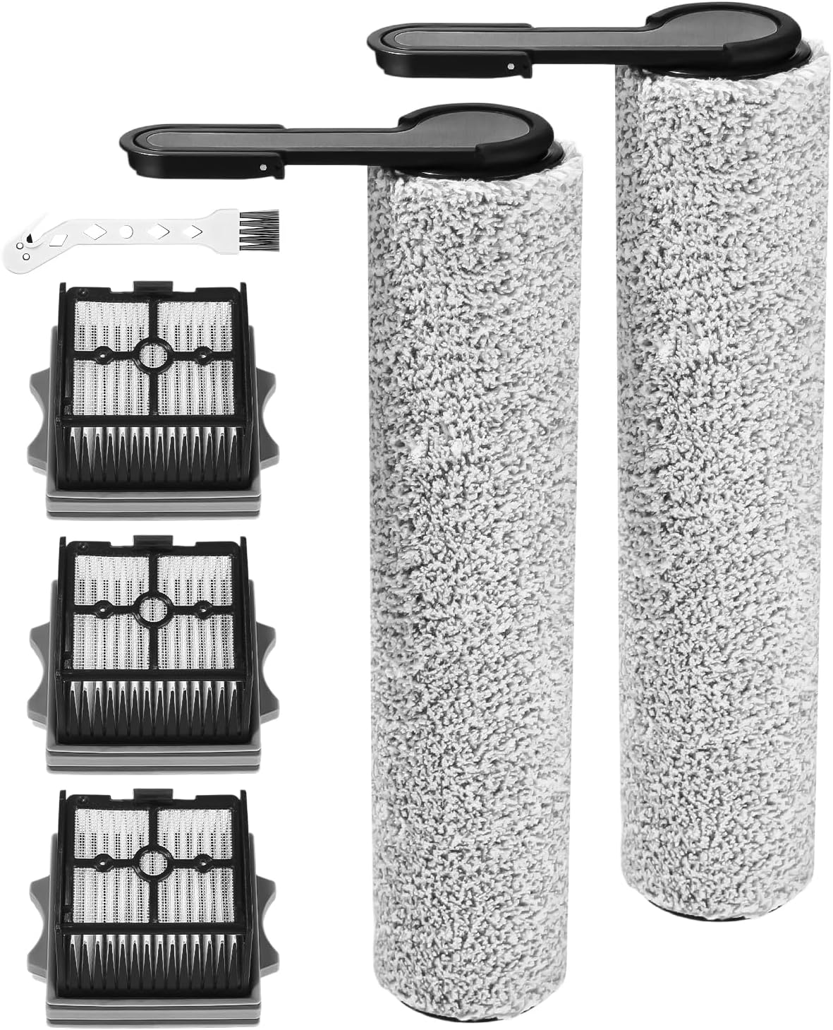 1 Scheuerbürsten-zubehörset Und 2 Stretchfilter [stretch S6/s7] + 3 Stretchfilter [stretch S6/s7] + 1 Scheuerbürste