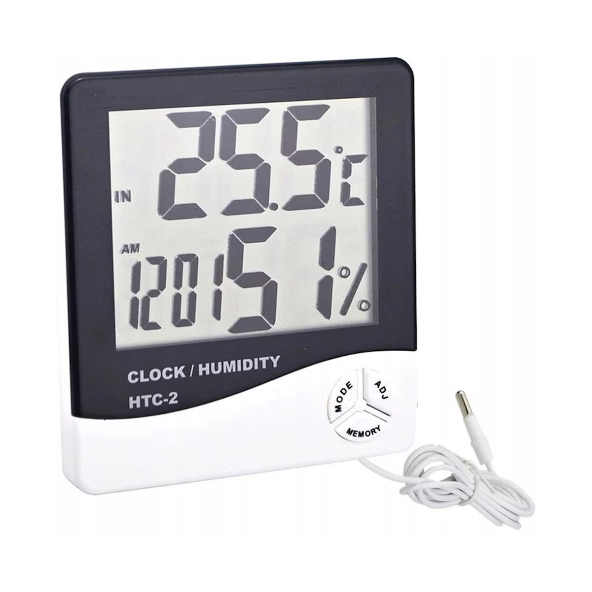Digitales Thermometer Und Hygrometer, Direkt Vom Hersteller, Für Zuhause, Büro Oder Gewerbe. Hohe Präzision, Großes Display.