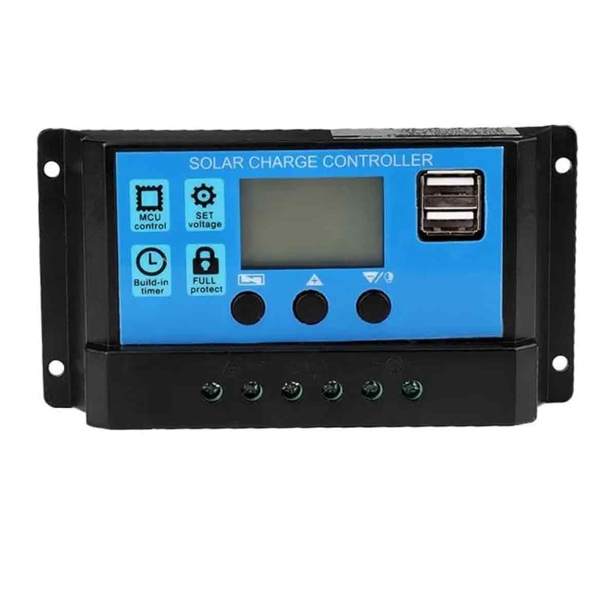 Solar-lastregler 40a Automatischer Solar-lastregler 12v 24v Pwm-regler (40a)