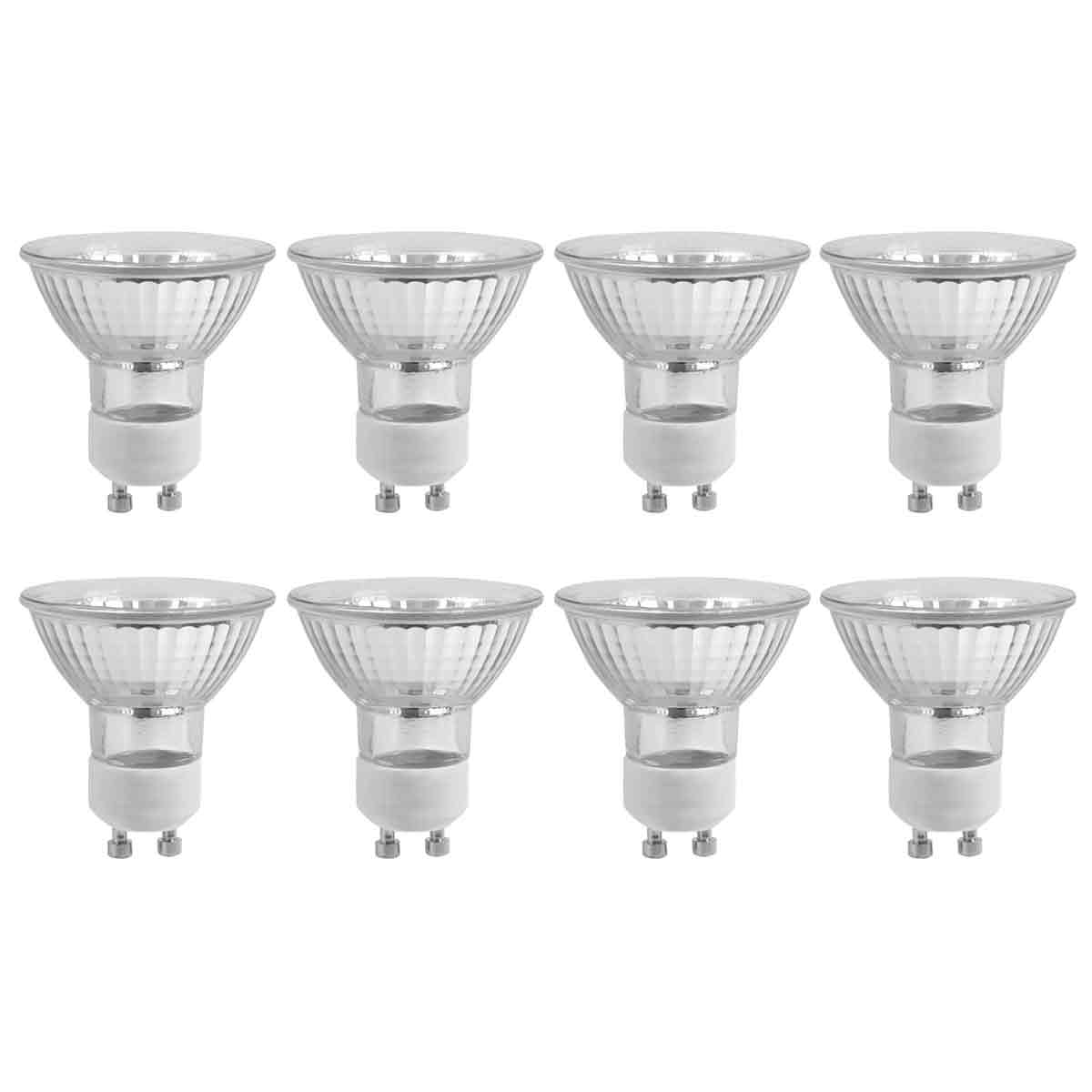 8er-pack Gu10 35w 220v Warmweiße 2800k Halogenlampen - 8er-pack Gu10 35w 220v Warmweiße 2800k Halogenlampen