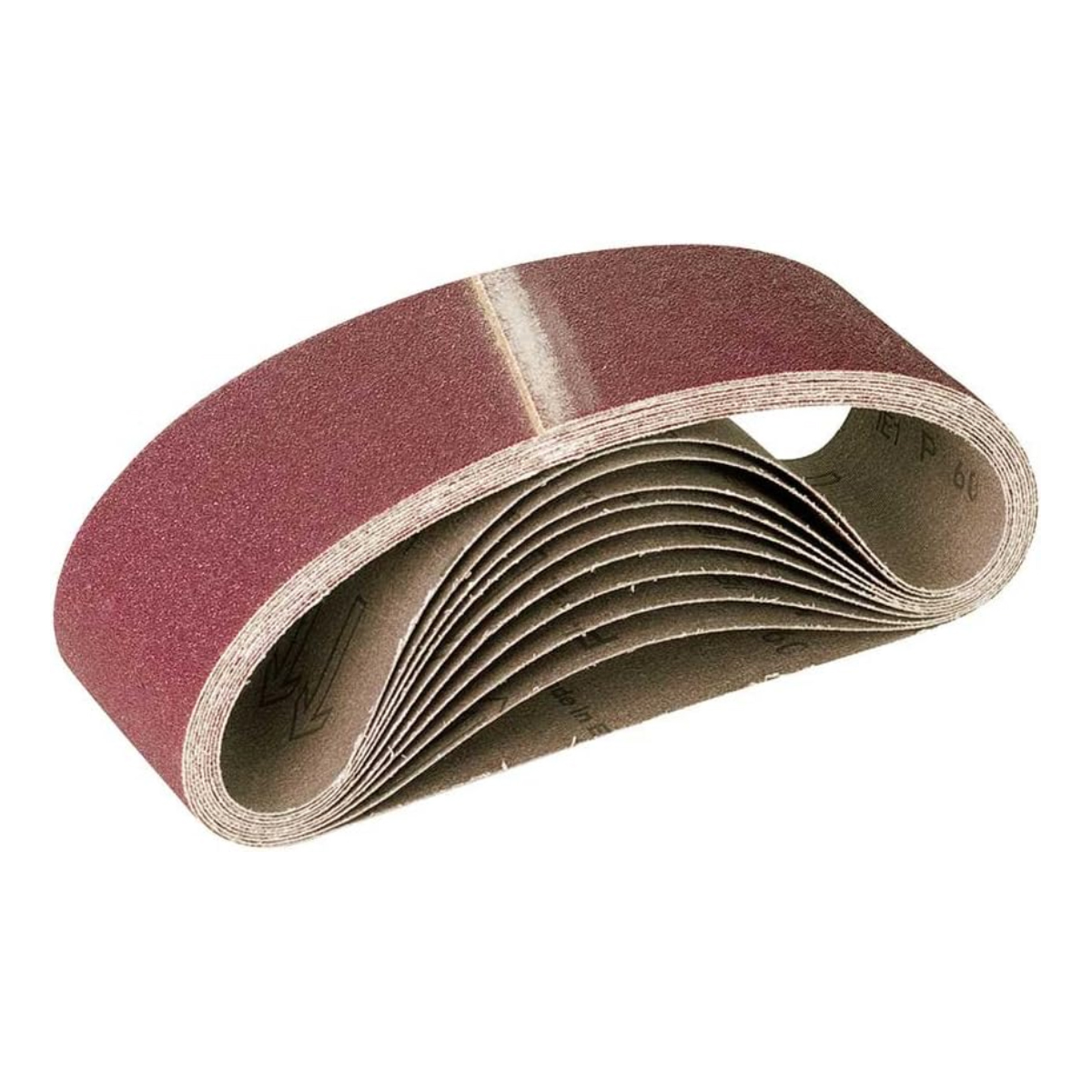 Schleifbänder, 533 X 75 Mm, G40, Für Tragbare Bandschleifer, Standardkorund (10er-packung)