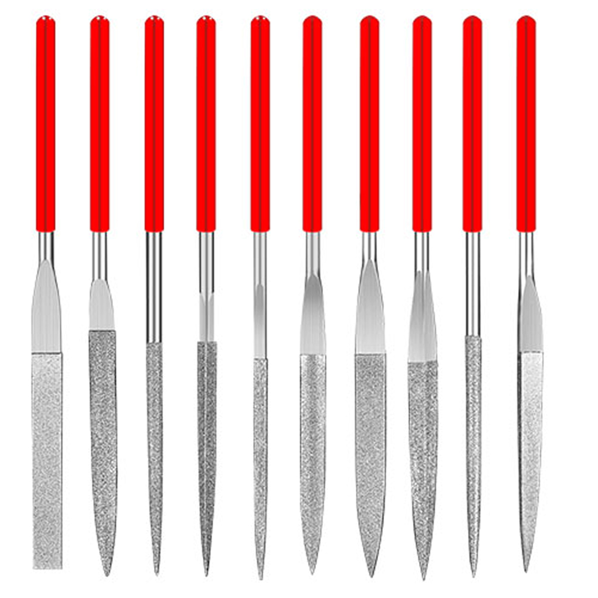 10-teiliges Feilenset - 3 140 Mm (gemischtes Set Aus Zehn Teilen) - 10-teiliges Feilenset - 3 140 Mm (gemischtes Set Aus Zehn Teilen)
