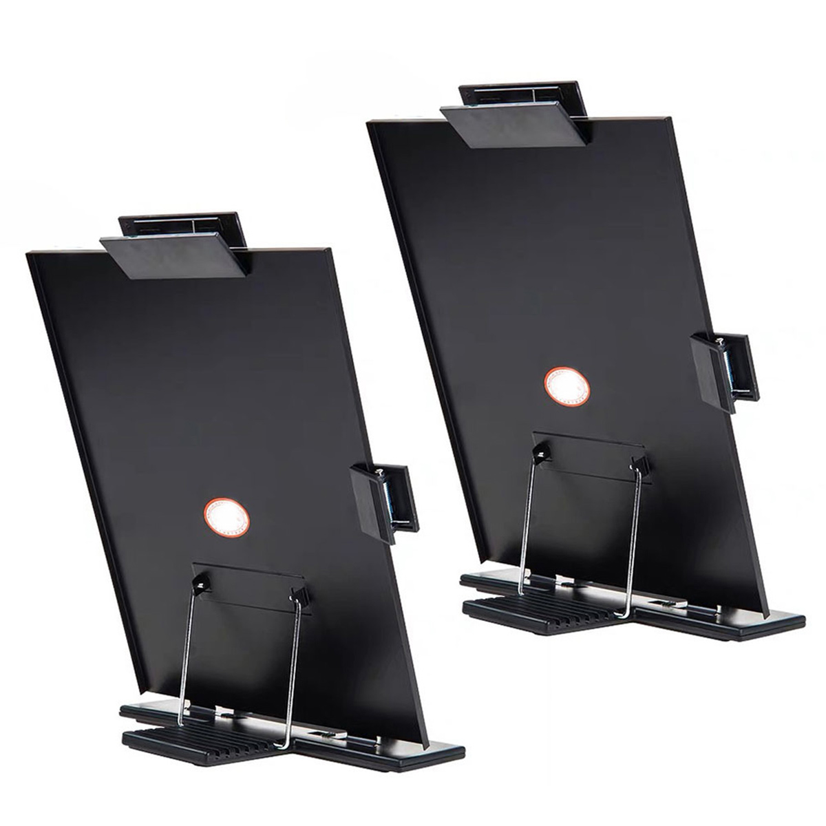 Set Aus 2 Aufstellbaren Kopierhaltern Mit Linienführung, Dokumentenhalter Für A4-dokumente – 30 X 11 X 23 Cm