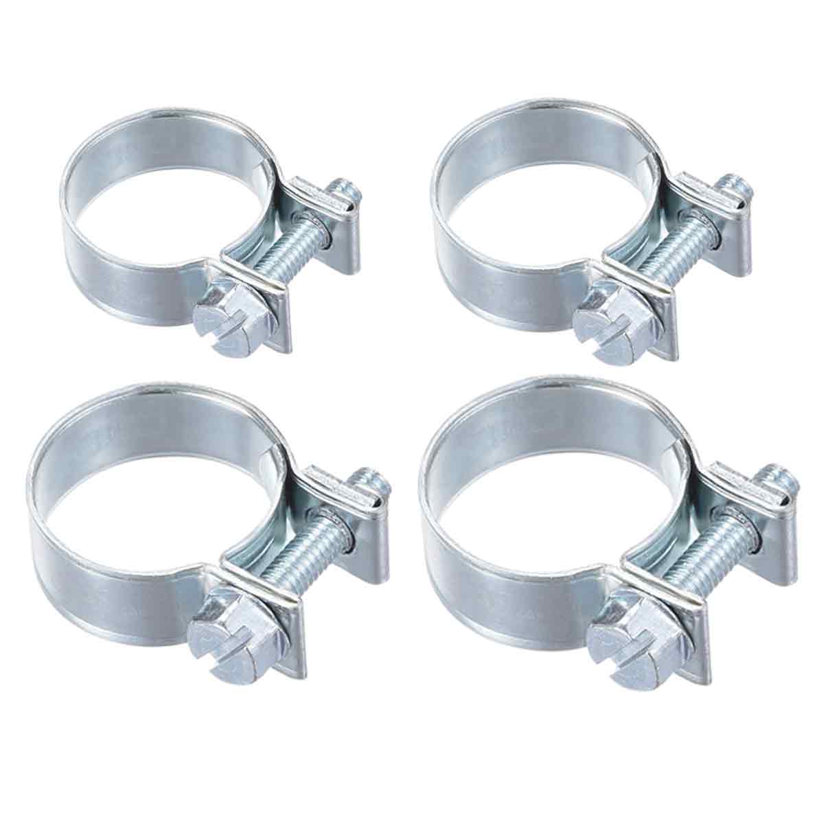4x 8mm 10mm 12mm 14mm Schraubbare Kraftstoffschlauchschellen Für Rasenmäher, Gartengeräte, Mopeds Und Motorräder (8-10mm)