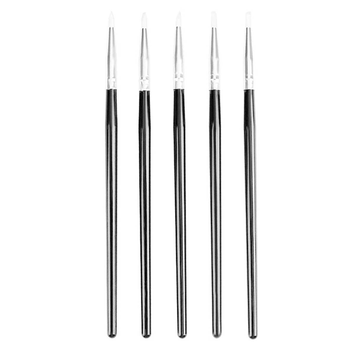 Flexible Silikonpinsel Zum Modellieren, Gravieren, Für Maniküre Und Acryl-/öl-/gouachemalerei