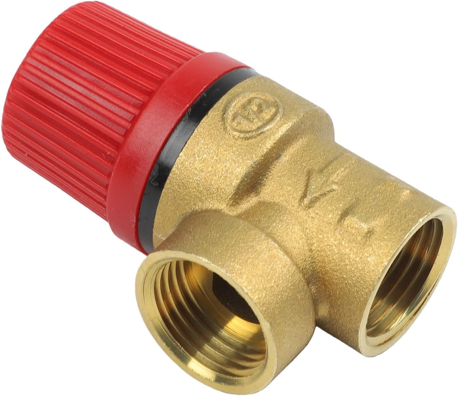 Sicherheitsventil, Messing, 3 Bar, 1/2"-innengewinde, Nbr-dichtung, Für Warmwasserbereiter, Heizkessel Und Heizsysteme
