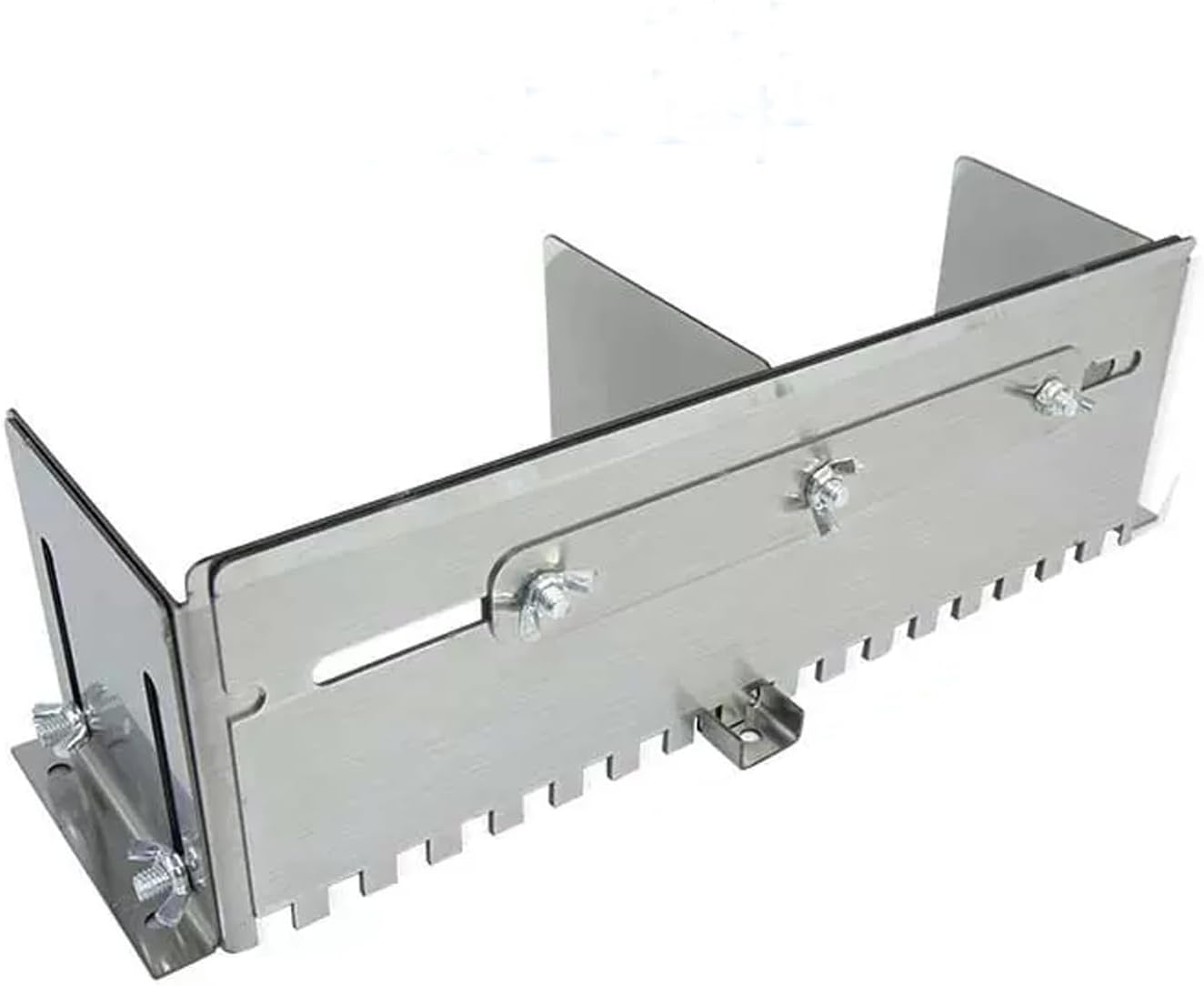1 - Mörtelkamm - Zahnkelle - Verstellbares Nivellierwerkzeug Für Fliesen Und Marmor - Edelstahl - 300 X 600 Mm
