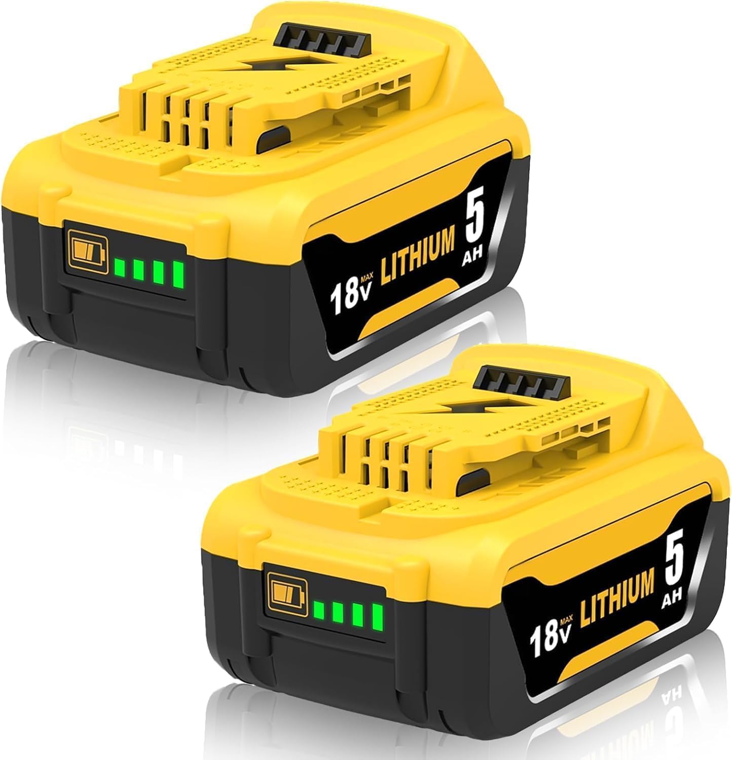 Akkuteile, 5,0 Ah, Lithium-ionen, 18 V, Led-anzeige, Für Elektrowerkzeuge - Akkuteile, 5,0 Ah, Lithium-ionen, 18 V, Led-anzeige, Für Elektrowerkzeuge