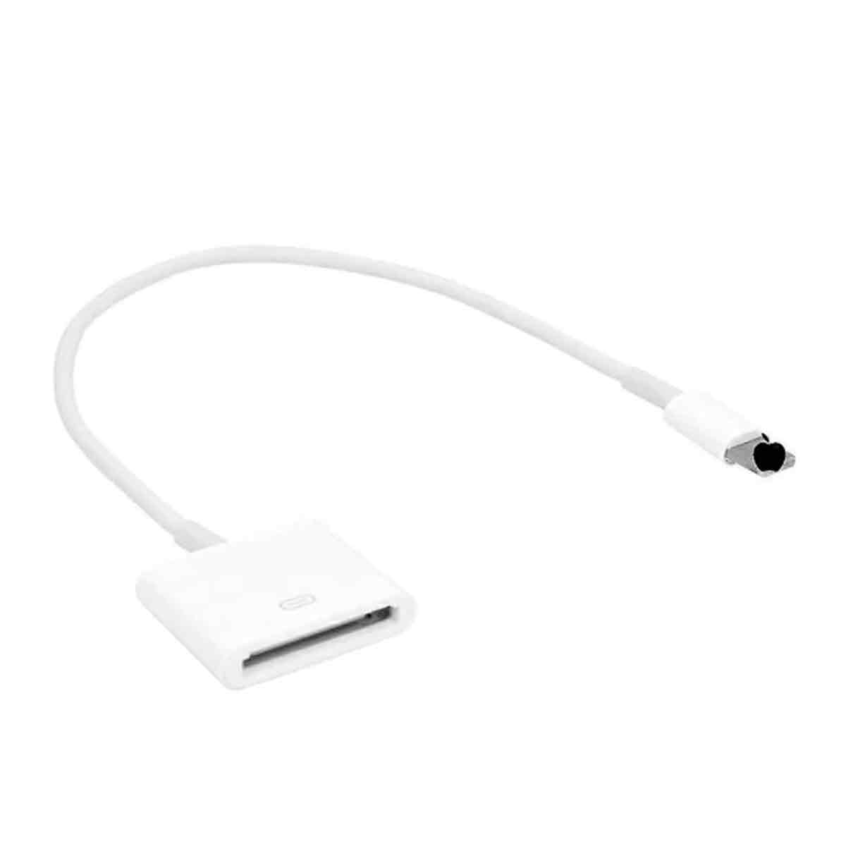 Lightning-auf-30-pin-adapter Mit Kabel, Synchronisierungs- Und Ladekonverter, Kompatibel Mit Iphone 13/13pm/12pm/11pm