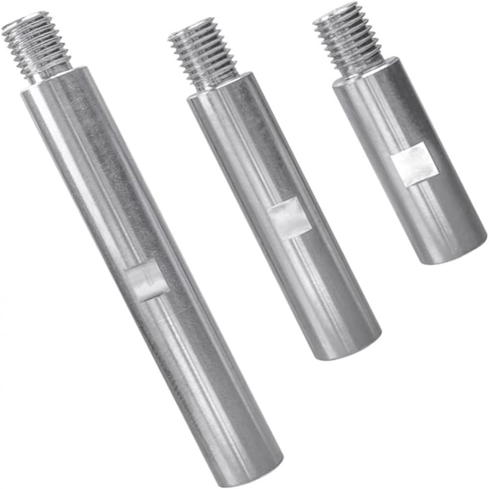 3-teiliges Verlängerungsset Aus Aluminiumlegierung Für Winkelschleifer, M14-gewinde, 75 Mm, 100 Mm, 140 Mm, Hebeladapter