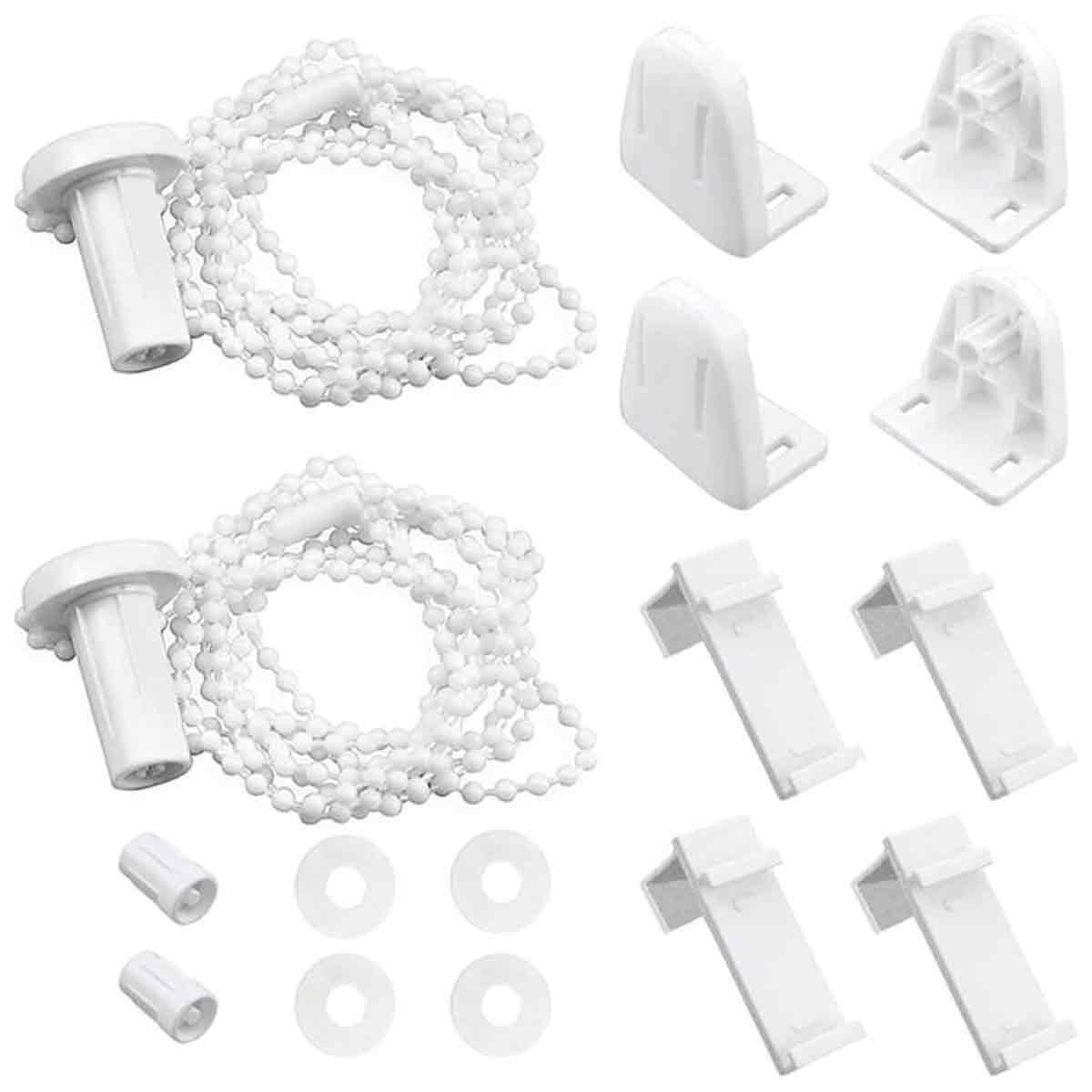 Set Mit 2 Mechanismen Für Rollenaufwickler, Zubehör Für Rollenaufwickler, Befestigungsmaterial Für Rollenaufwickler, Reparaturset Für Rollenaufwickler, Ersatzteil Für Rollenaufwickler (17 Mm)