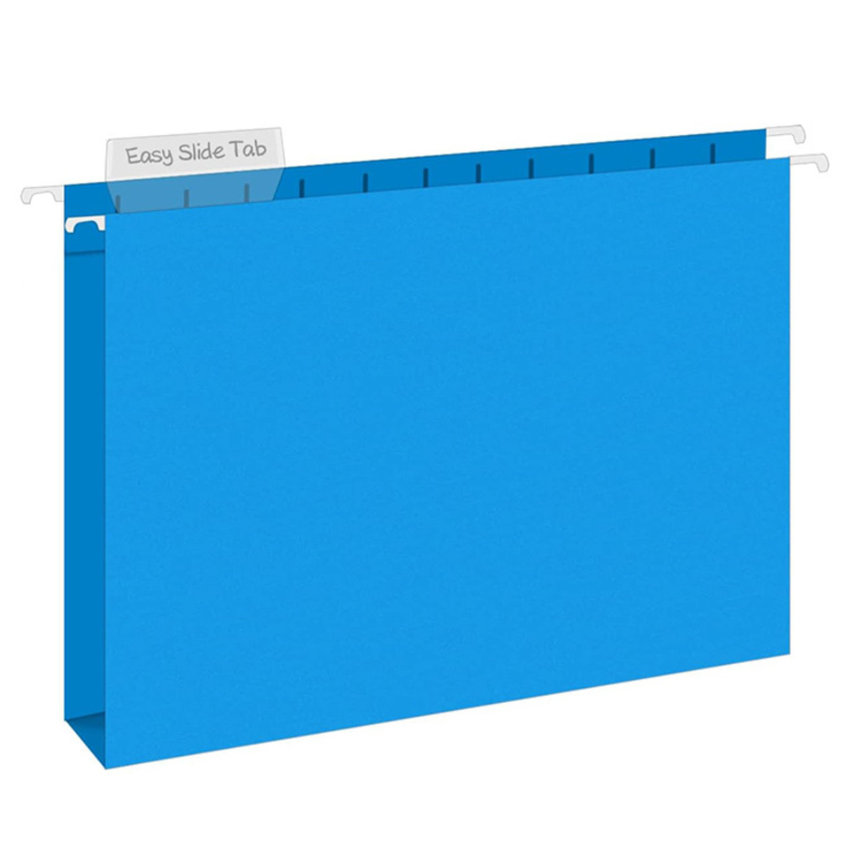 Verstärkte Hängemappen, Din A4, Blau, 1/5-schnitt, 25 Stück/karton (4152 1/5 Blu)