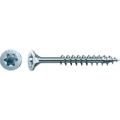 Spax - Universalschraube, 6 x 40 mm, 500 Stück, Teilgewinde, Senkkopf, t-star plus T30, 4CUT, wirox - 0191010600405