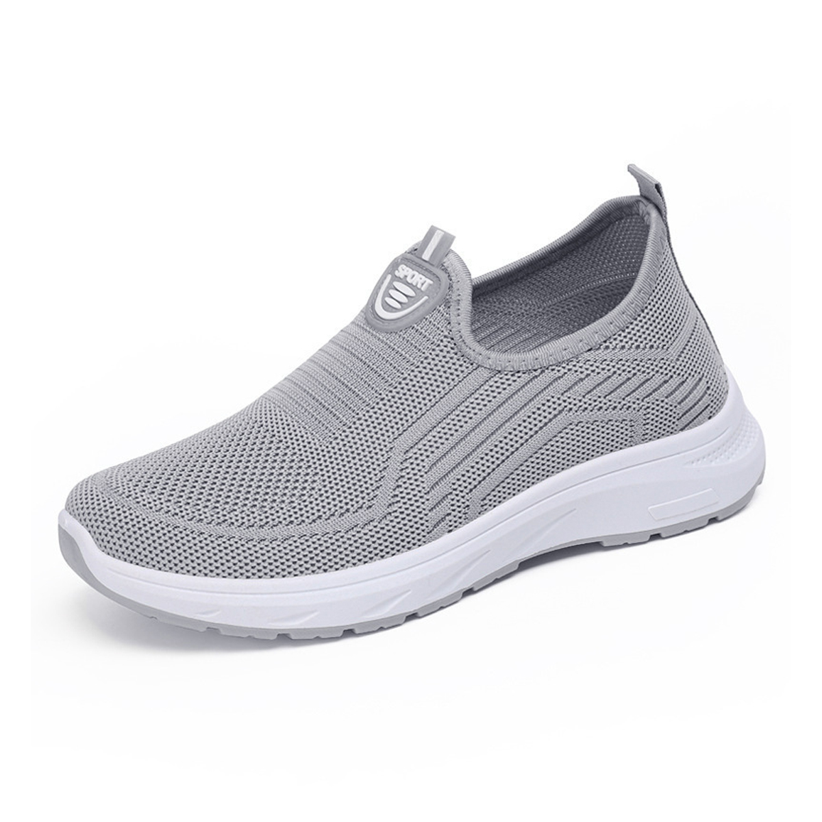 Willtoo Damen-sneaker Aus Orthopädischem Mesh – Atmungsaktiv, Weite Passform, Grau, Größe 8,5 – Geeignet Für Krankenschwestern