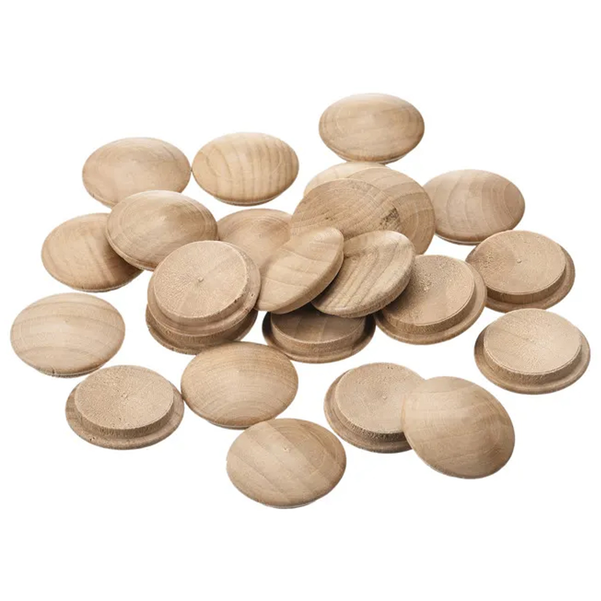 Bezugsquellenkarte: 25-teiliges Set Aus 35 X 30 Mm Großen Knopfstopfen Aus Buchenholz, Lochabdeckungen, Schrauben Und Zierkappen Für Treppen, Stühle, Möbel Und Holzarbeiten