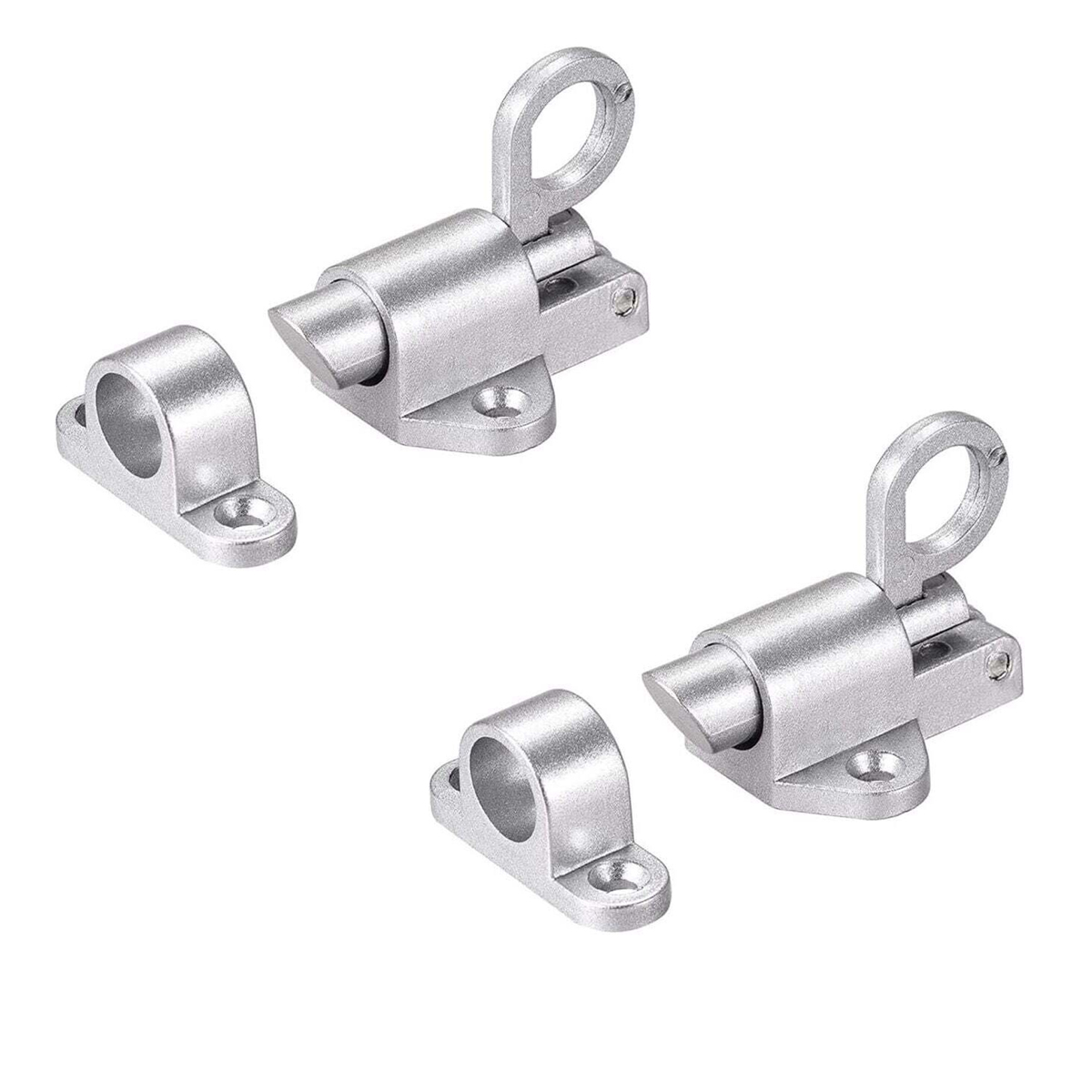 Automatisches Aluminium-türschloss, 2-teiliger Federriegel, Rückprall-türschloss, Selbstverriegelndes Türschloss, Po