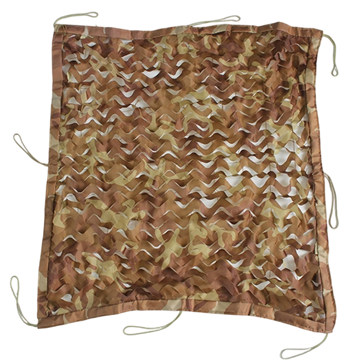 Militärisches Tarnnetz, Verstärktes Tarnnetz 3x4m, Waldtarnmuster, Polyester-oxford, Leicht, Strapazierfähig, Sonnenschutz