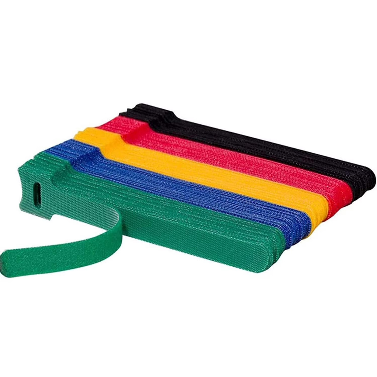 Abnehmbare Klett-kabelbinder 150 X 12 Mm (100 Stück) - Abnehmbare Klett-kabelbinder 150 X 12 Mm (100 Stück)