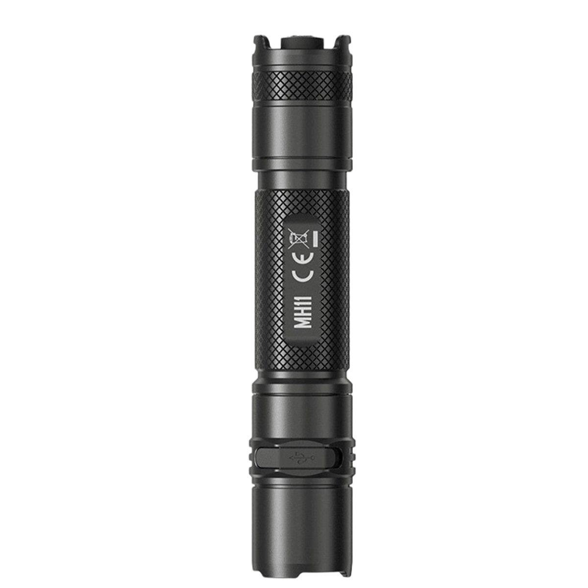 Wiederaufladbare 1000-lumen-taschenlampe / Kompakte Edc-led-taschenlampe / Leistungsstarke Taschenlampe Mit Tragetasche