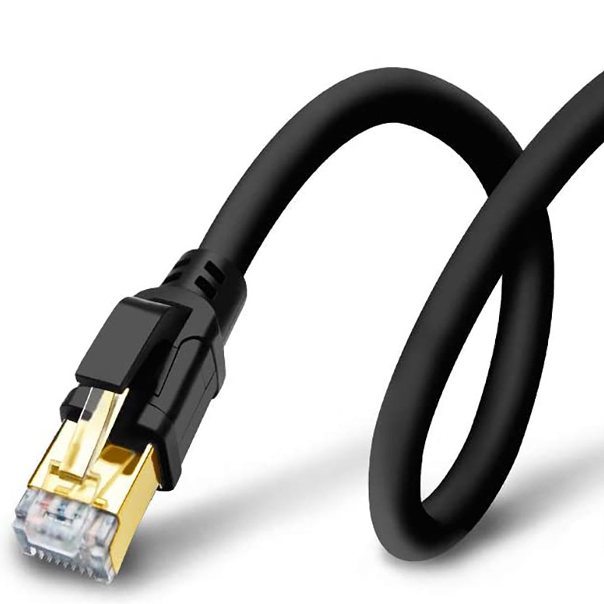 Cat8-ethernetkabel, Lan-kabel, Internetkabel, Unterstützt Eine Datenübertragungsrate Von 40 Gbit/s