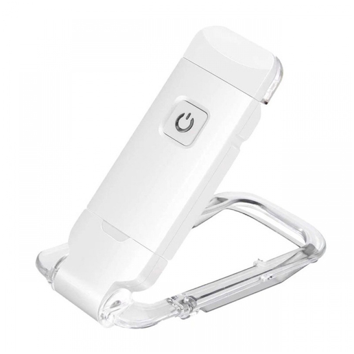 Usb-leselampe, Wiederaufladbarer Led-e-reader Mit Leselicht Fürs Bett, Clip, 3 Helligkeitsstufen, Faltbar