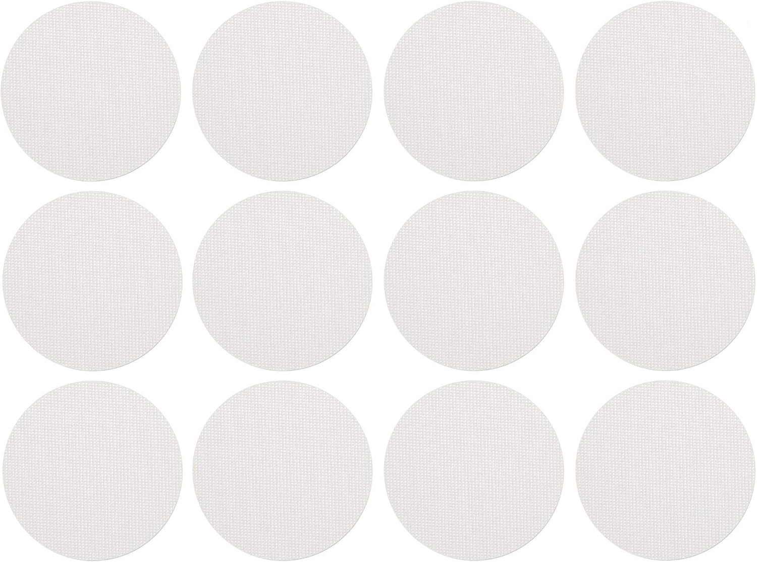Silikon-dampfmatten, 12er-set, Rund, 25 Cm. - Silikon-dampfmatten, 12er-set, Rund, 25 Cm.