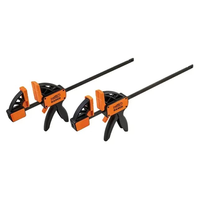 Einhandzwinge 2er Pack Bahco QC-150A-2P Spann-Weite (max.):150 mm Produktabmessung, Länge: 305 mm