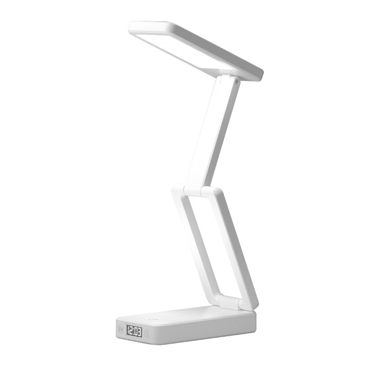 Wiederaufladbare, Kabellose, Faltbare Und Tragbare Led-tischlampe (6000 Mah), 3 Dimmbare Lichtfarben Für Schreibtisch Und Nachttisch