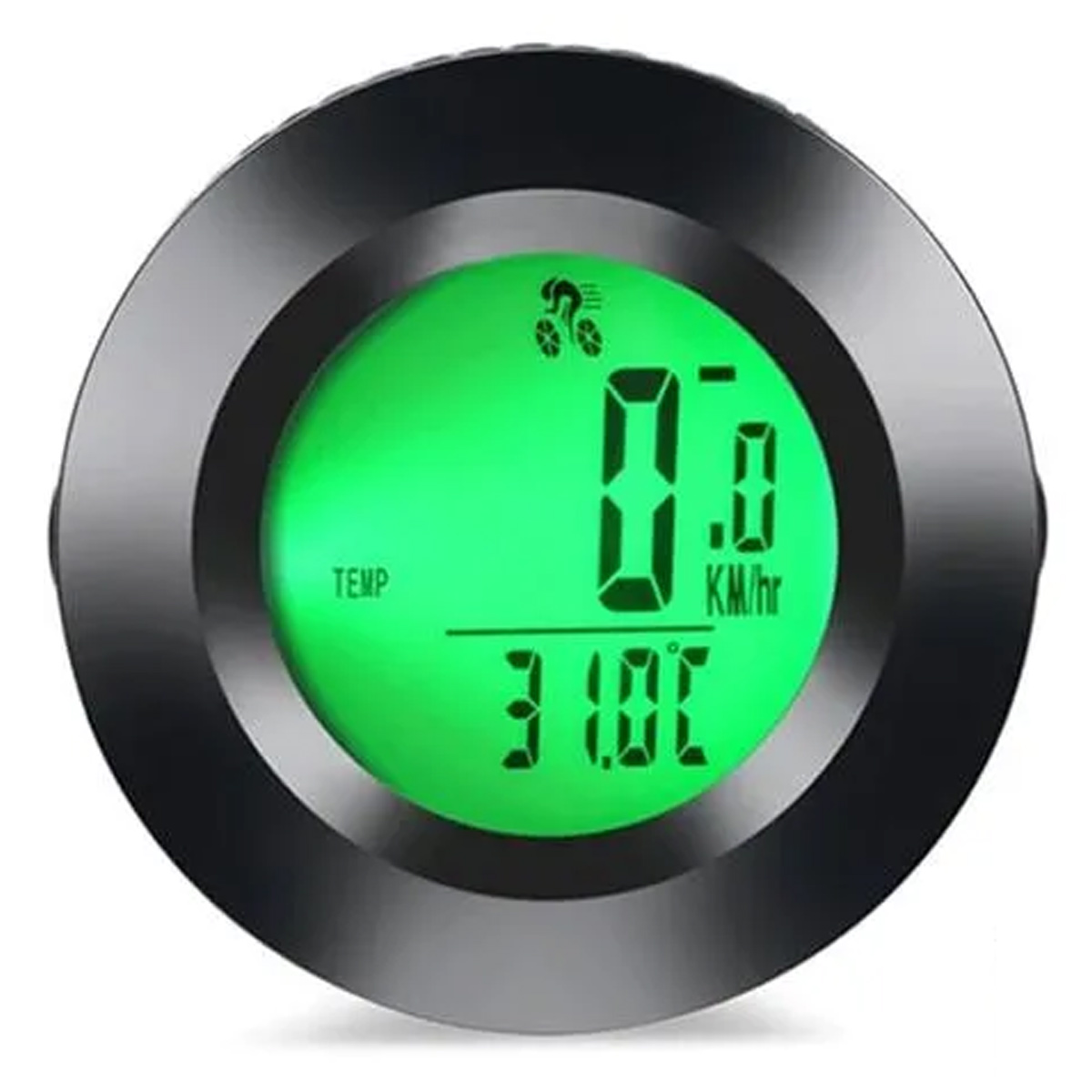 Wasserdichter, Kabelloser Fahrradcomputer – 3c-hintergrundbeleuchtung, Multifunktional (km/h/temperatur/auto-alarm)