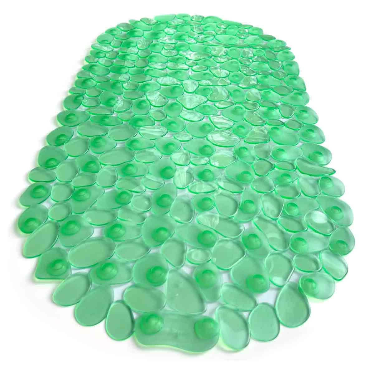 Rutschfeste Badezimmer-badewannen-duschmatte, Teppich-fußmatte Mit Gummisaugnäpfen (grün)