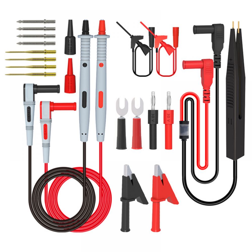 P1503e Multimeter-prüfspitzensatz: Multifunktionales Elektronikreparatur-werkzeugset Mit Austauschbaren Spitzen