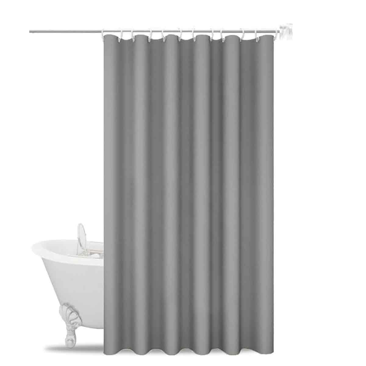 Duschvorhang - Zvd - 120 X 180 Cm - Wasserdichtes Polyestergewebe - Schimmelresistent - Maschinenwaschbar