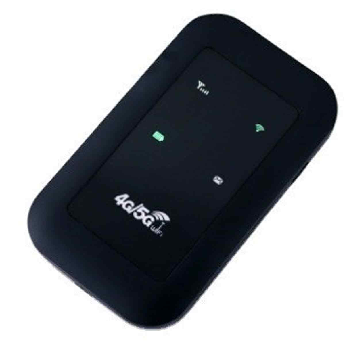 Tragbarer 4g/5g-wlan-hotspot, Mobiler Reiserouter Mit Einer Geschwindigkeit Von 300 Mbit/s, Farb-led-display Und Sim-kartensteckplatz Für