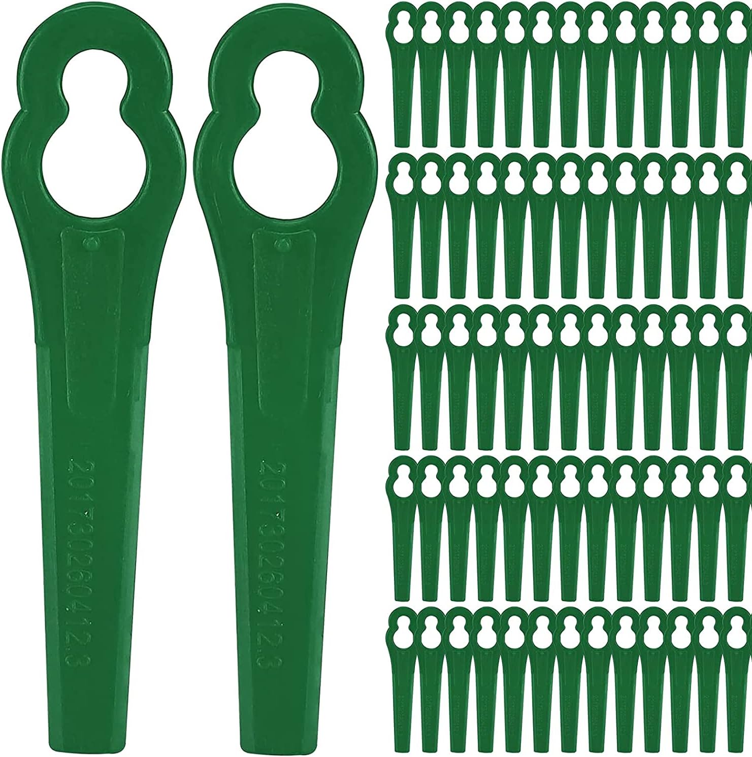 Packung Mit 100 Kunststoff-83-mm-akku-freischneiderklingen Für Einhell Gc-ct 18/24 Li Gartengeräte