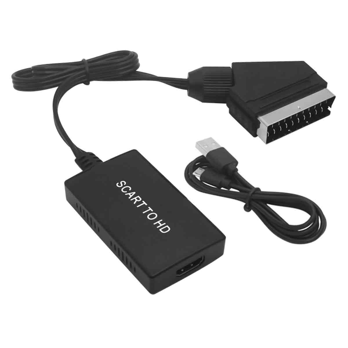 Scart-zu-hdmi-konverter, All-in-one-scart-zu-hdmi-adapter, 1080p - Scart-zu-hdmi-konverter, All-in-one-scart-zu-hdmi-adapter, 1080p