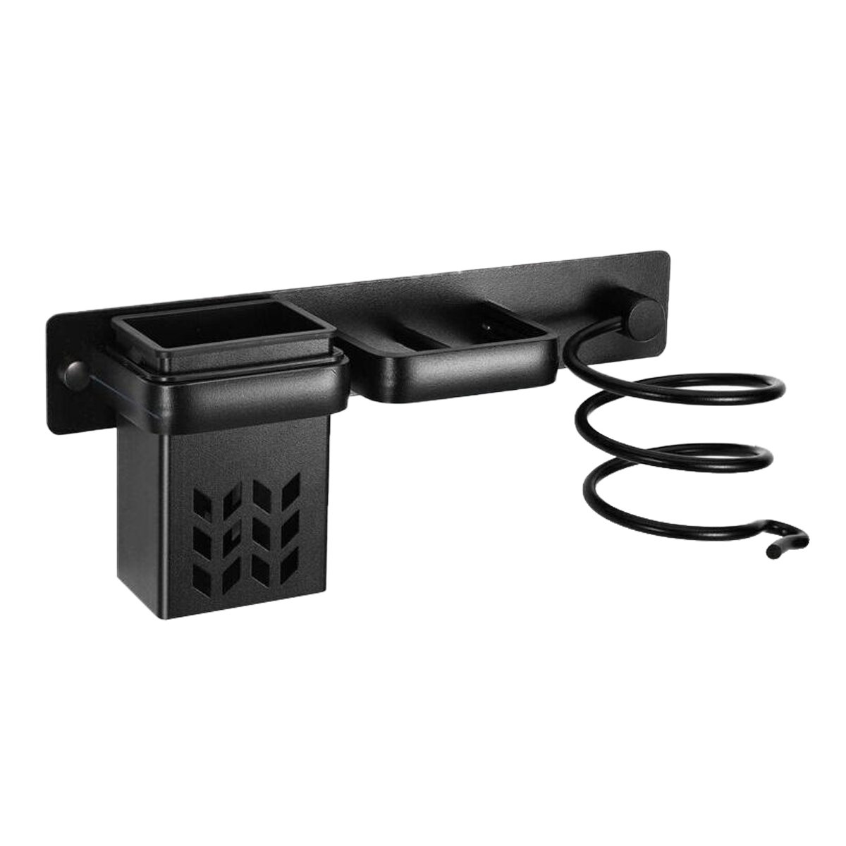 Haartrocknerhalterung, Ständer Für Haartrockner Und Glätteisen, Aluminium-glätteisenhalterung, Wandhalterung Für Haartrockner-organizer