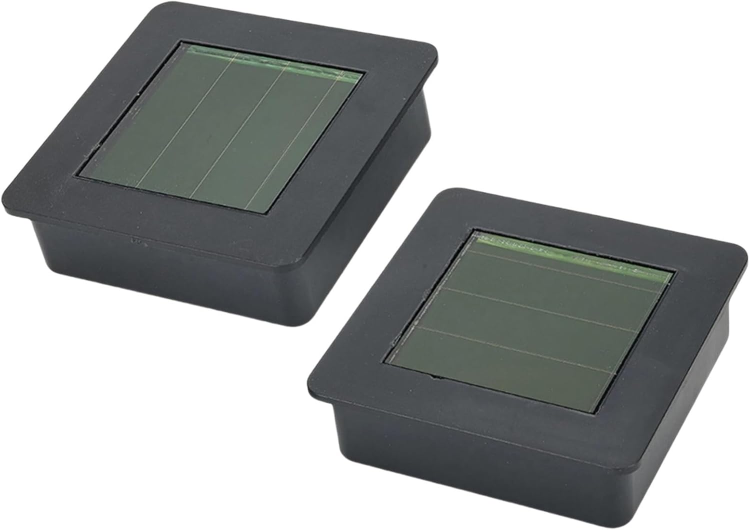 2er-pack Ersatz-solarleuchten – 7,1 X 7,1 Cm – Quadratische Led-abdeckung Für Solarlaternen Im Außenbereich – Reparaturteil