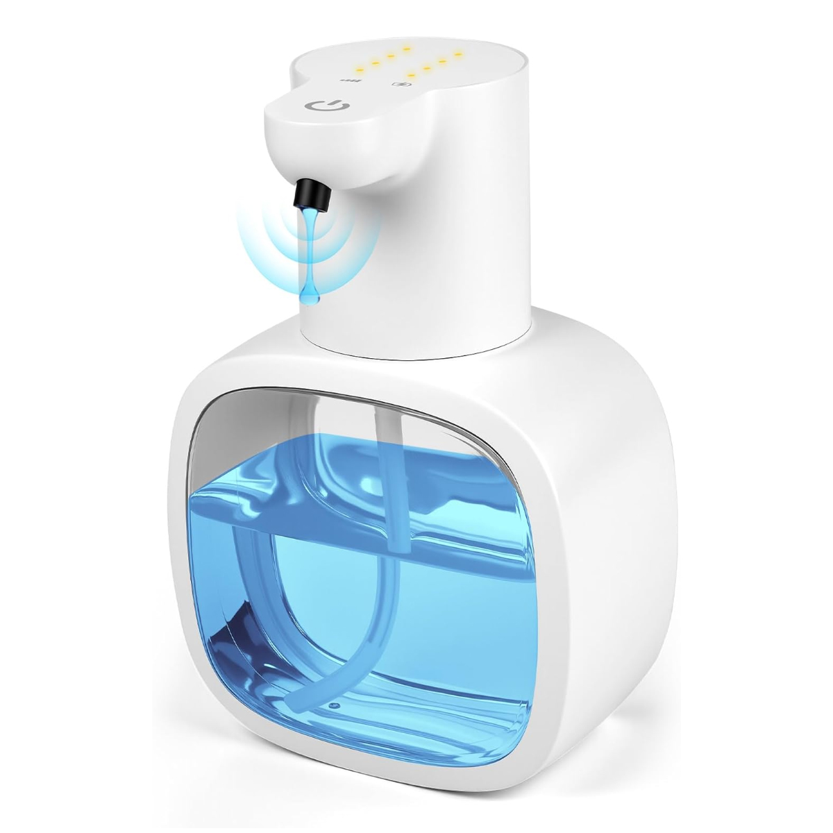 Automatischer Wandseifenspender 500 Ml, Für Spülmaschinen-/flüssigseife, Küche/bad, Weiß