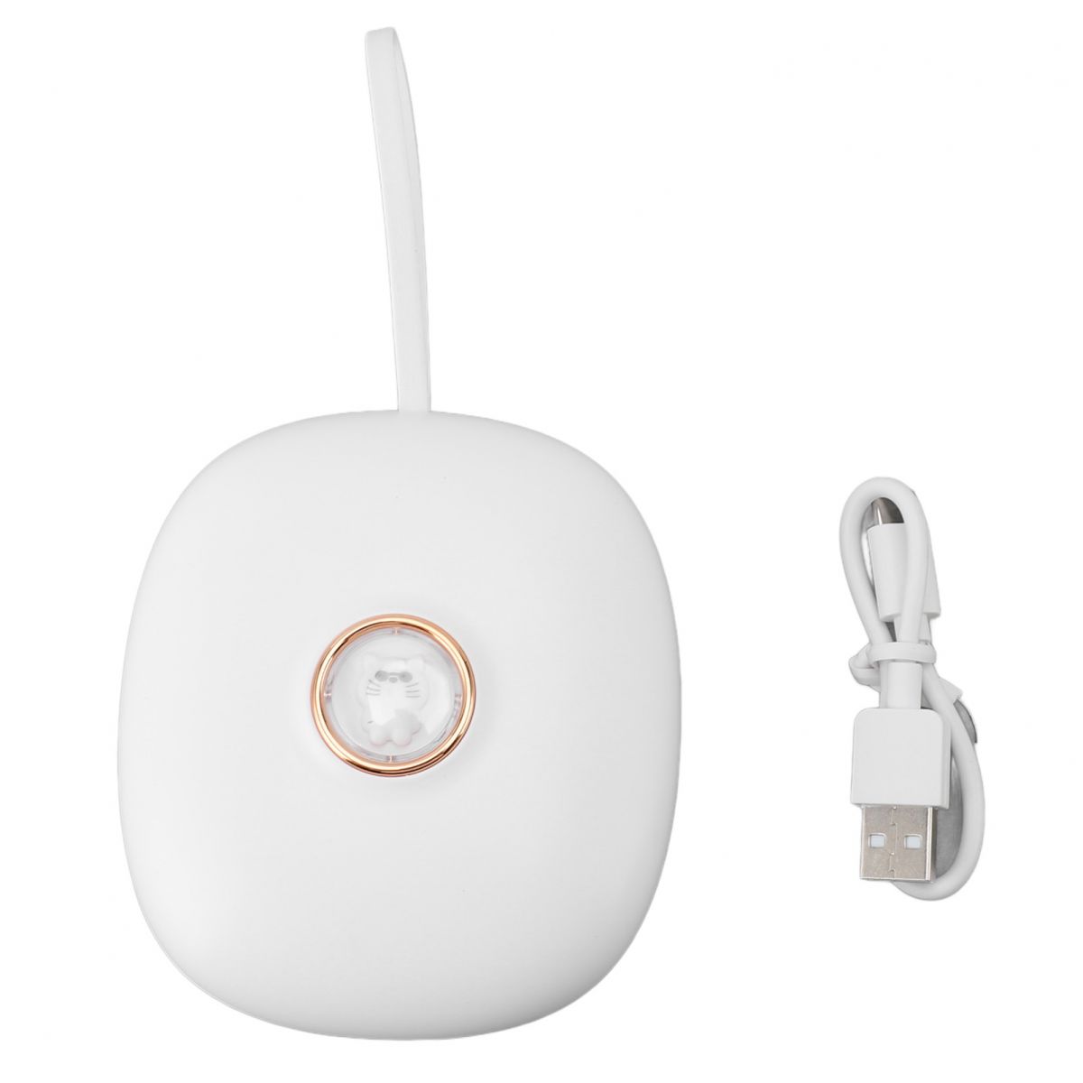 Tragbarer, Wiederaufladbarer Led-digitalwecker Mit 1200-mah-akku, Kindersicherung, Drei Vibrationsstufen Und Schlummerfunktion, Ideal Für