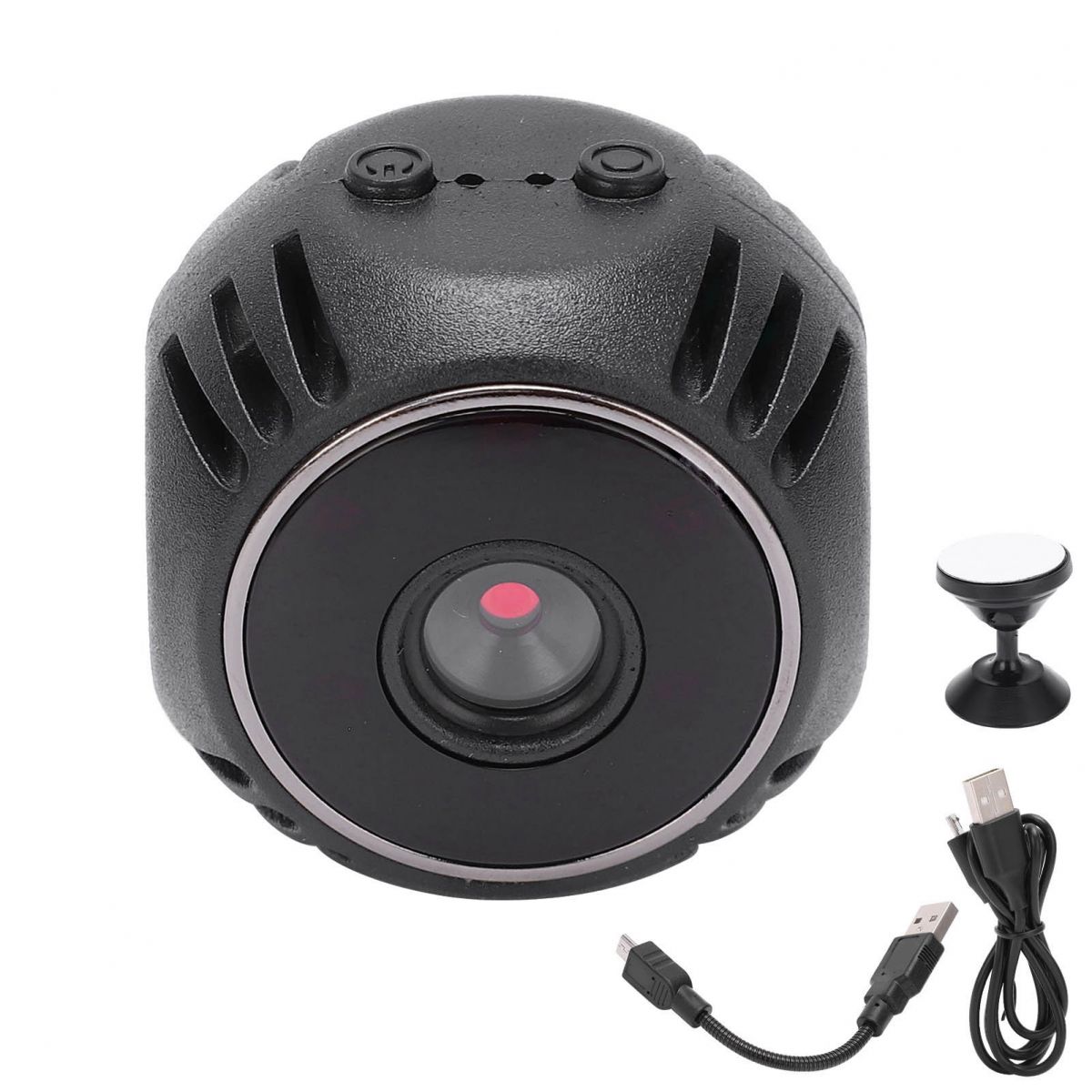 Mini-wlan-kamera, 1080p-auflösung, 60°-weitwinkelobjektiv, Bewegungserkennung, Fernsteuerungs-app