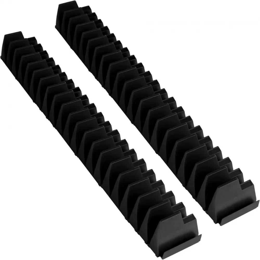40-teiliger Magnetischer Schraubenschlüssel-organizer, Modularer Schraubenschlüsselhalter Für Werkzeugschubladenaufbewahrung (uk)