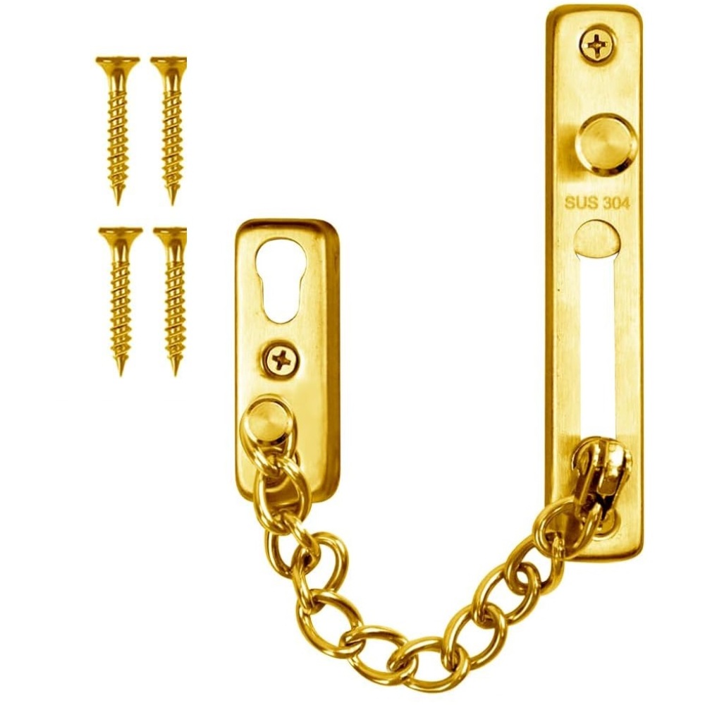 Türkette Aus Edelstahl 304, Türbegrenzer, Haustürsicherung, Eingangstürkette, Sicherheitskette