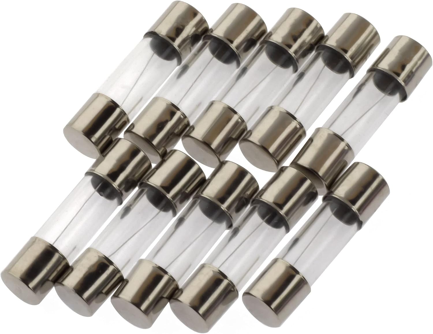 10 Glassicherungen, Träge 800 Ma, 250 V Ac, 5 X 20 Mm, Stromkreisschutz - 10 Glassicherungen, Träge 800 Ma, 250 V Ac, 5 X 20 Mm, Stromkreisschutz
