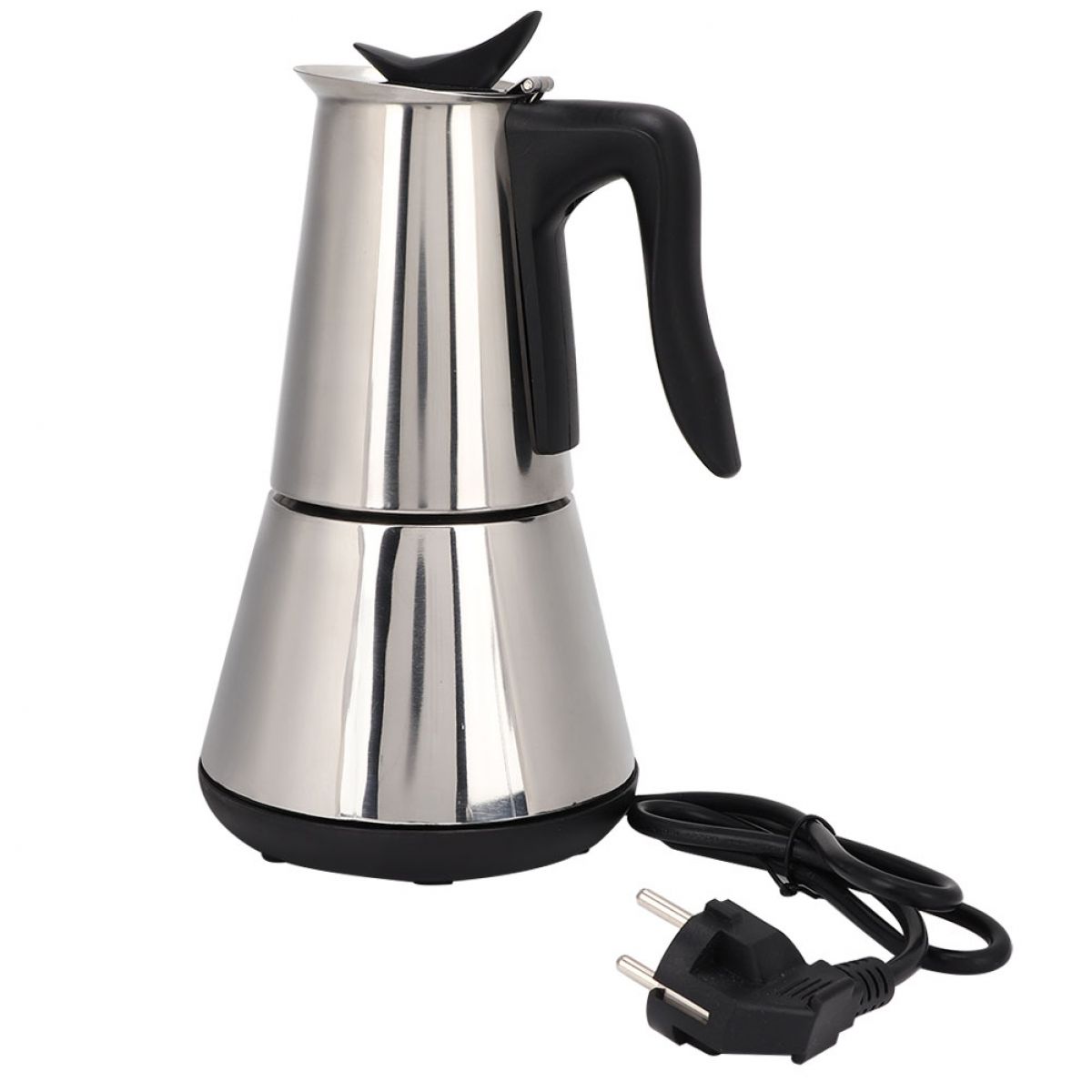 Tragbare Elektrische Kaffeemaschine Aus Edelstahl (300 Ml), Wiederverwendbar, Eu-stecker 220–240 V