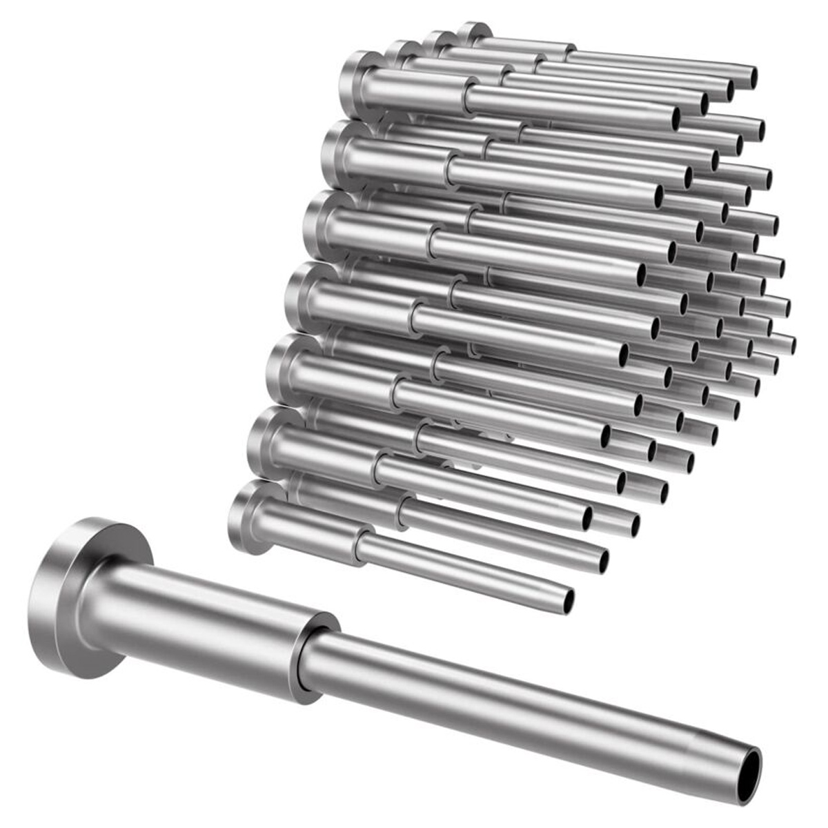 Set Mit 10 Unsichtbaren Kabeln, Unsichtbarer T316-empfängerkupplung Aus 1/8"-edelstahl Und Bolzenende Für Das Kabel, 1/8"-spannschloss Für